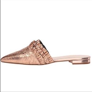 Kate Spade ♠️ rose gold leather sandals size 9.5
